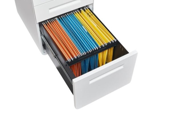 Rondo 3 Drawer Mobile Steel Pedestal