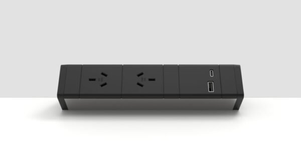 CMS Electracom Desktop Charging Station (2 GPO + USB A + USB C)