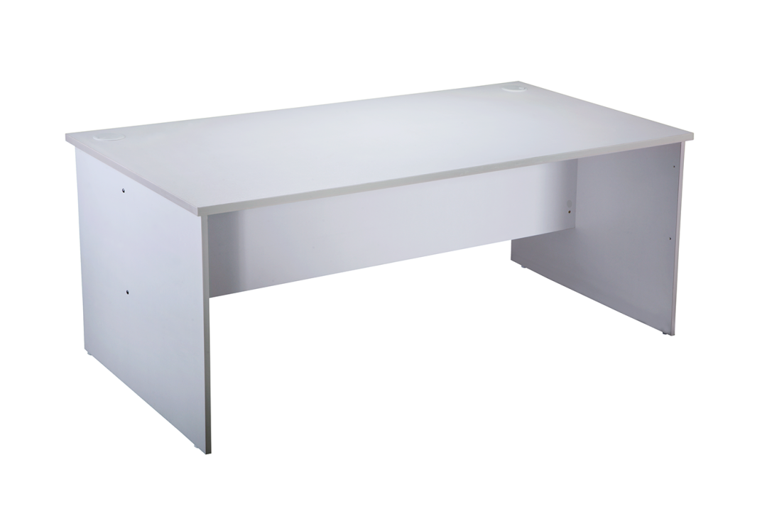 Rapid Vibe Light Grey Single Workstation