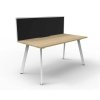 Eternity Single Sided Workstation with Screens