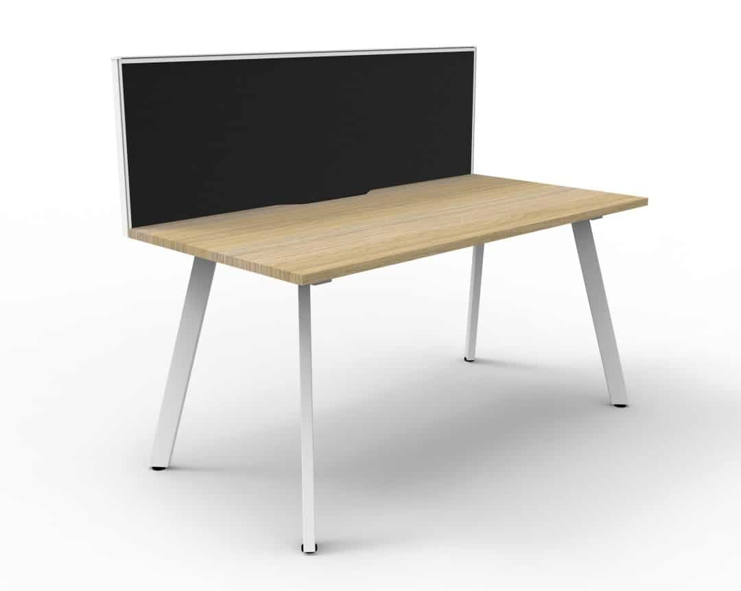 Eternity Single Sided Workstation with Screens