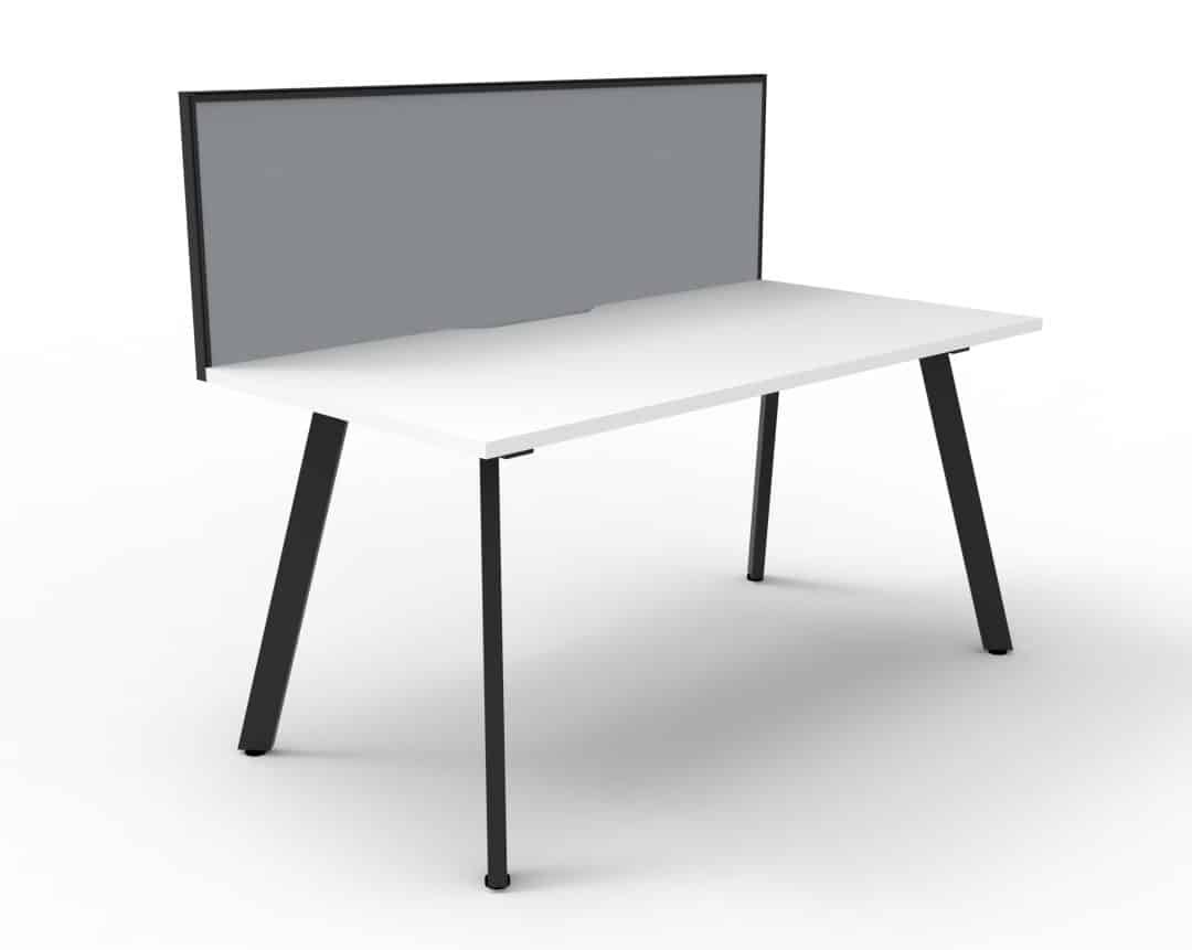 Eternity Single Sided Workstation with Screens