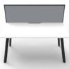 Eternity Single Sided Workstation with Screens