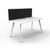 Eternity Single Sided Workstation with Screens