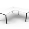 Deluxe Profile Leg Corner Workstation Desk