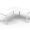 Deluxe Profile Leg Corner Workstation Desk