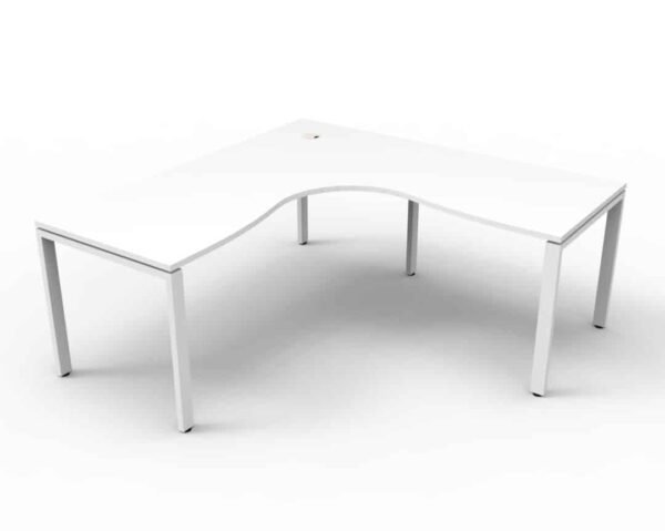 Deluxe Profile Leg Corner Workstation Desk
