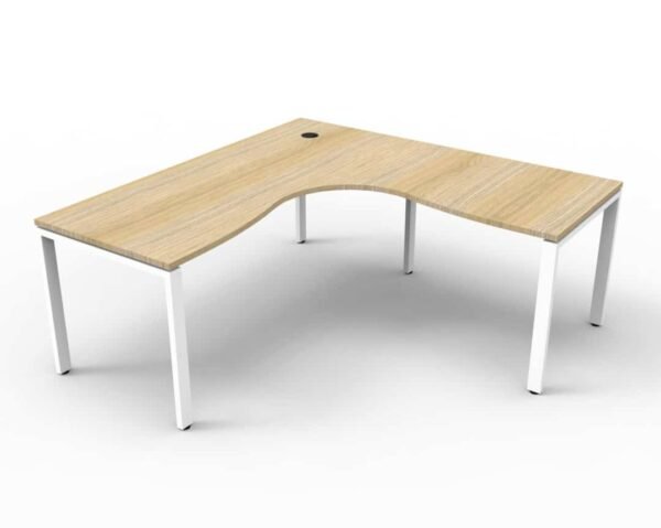 Deluxe Profile Leg Corner Workstation Desk