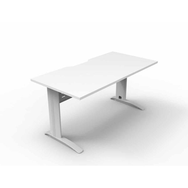 Essentials Rectangular Workstation Single Desk