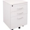Rapid Span Mobile Pedestal White