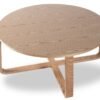 Eddy Wooden Round Coffee Table