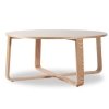Eddy Wooden Round Coffee Table