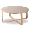 Eddy Wooden Round Coffee Table