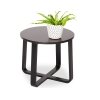 Eddy Wooden Round Side Table