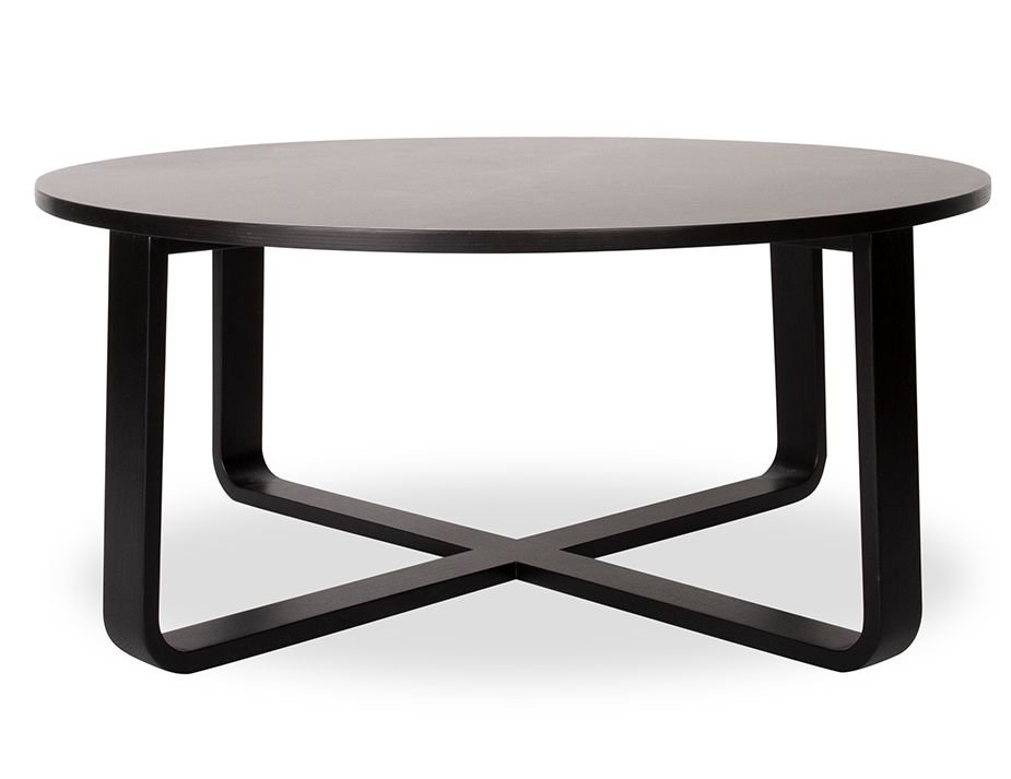 Eddy Wooden Round Coffee Table
