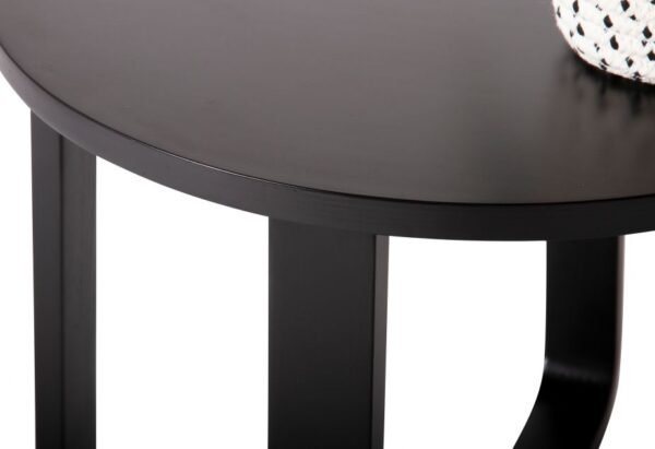 Eddy Wooden Round Side Table