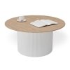 Mimi Wooden Round Coffee Table