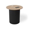 Mimi Wooden Round Side Table