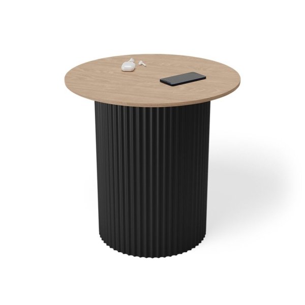 Mimi Wooden Round Side Table
