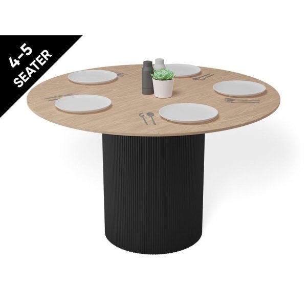 Mimi Wooden Round Dining Table