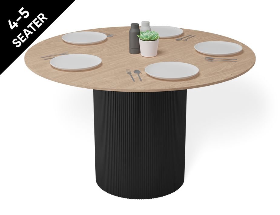 Mimi Wooden Round Dining Table